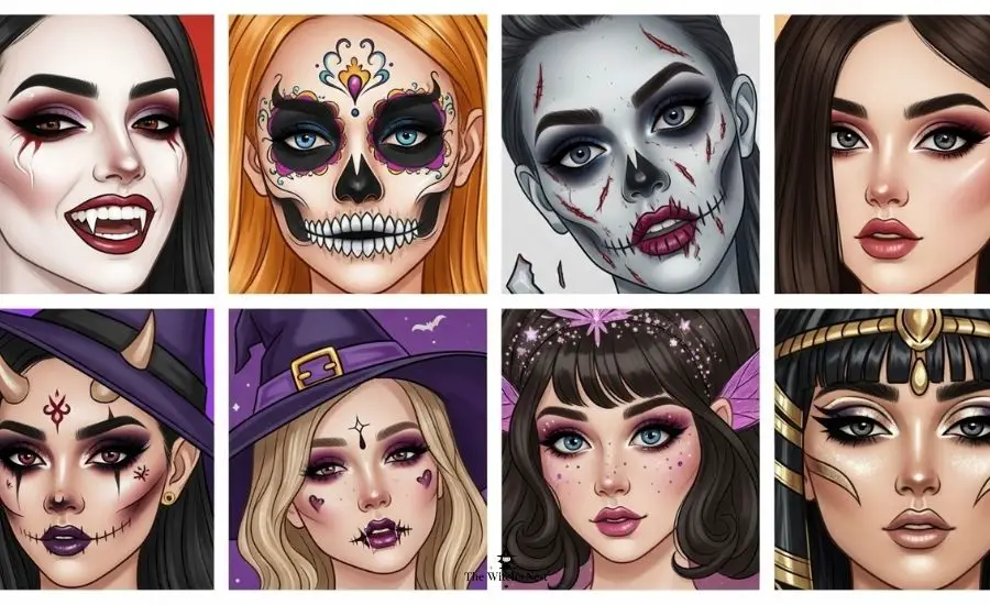 7 Halloween Makeup Ideas That Are Fun, Fast, and Festive