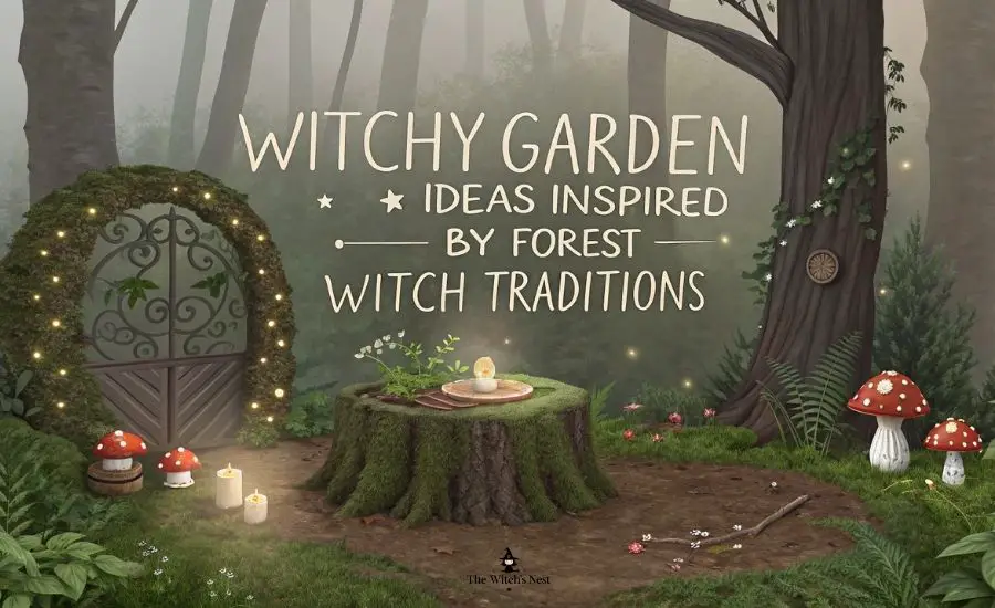 Witchy Garden Ideas Inspired by Forest Witch Traditions
