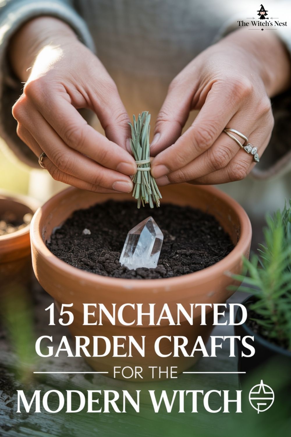 Enchanted Garden Crafts for the Modern Witch 🧙‍♀️🌕