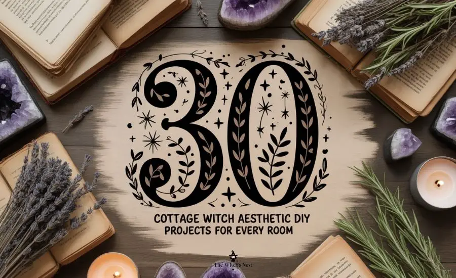 30 Cottage Witch Aesthetic DIY Projects for Every Room