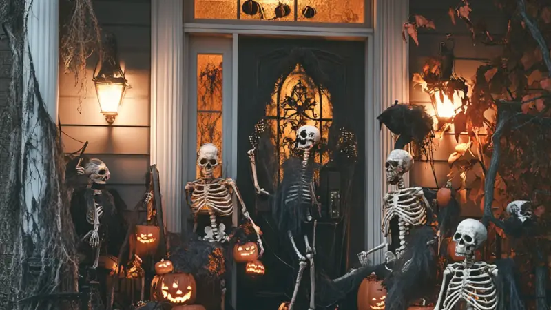 15 Halloween Door Decoration Ideas