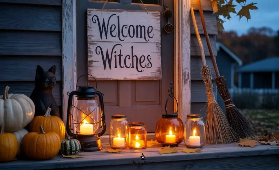 15 Witchy Porch Setup You Can DIY for Halloween