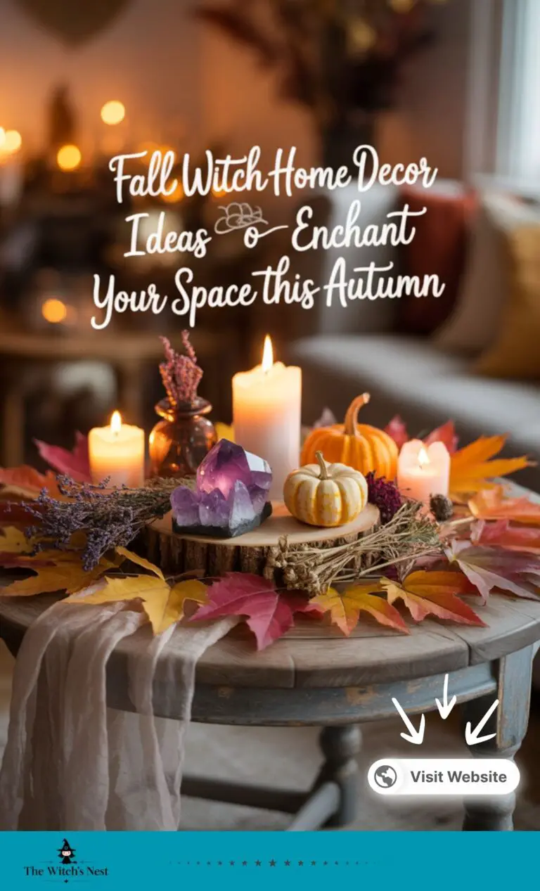 Fall Witch Home Decor Ideas to Enchant Your Space This Autumn - The ...