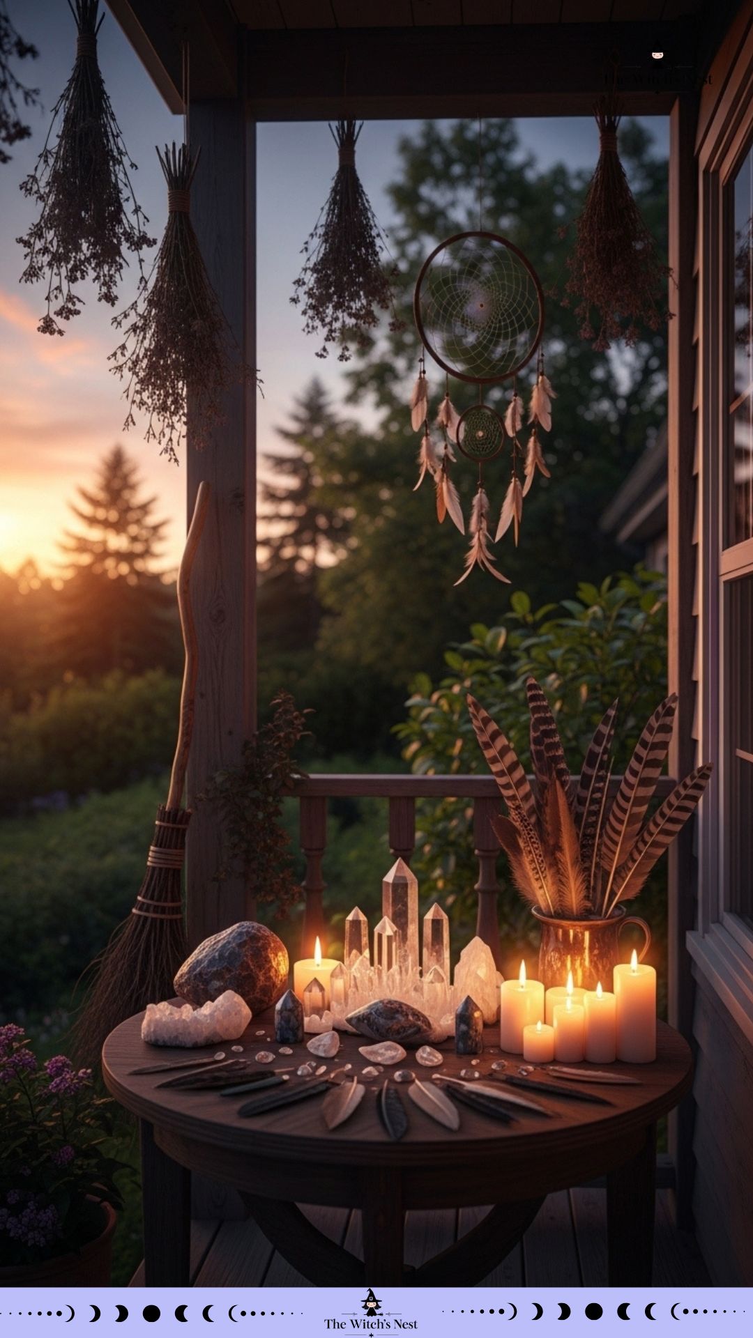 10 Witchy Porch Decor Ideas for Halloween - The Witch's Nest