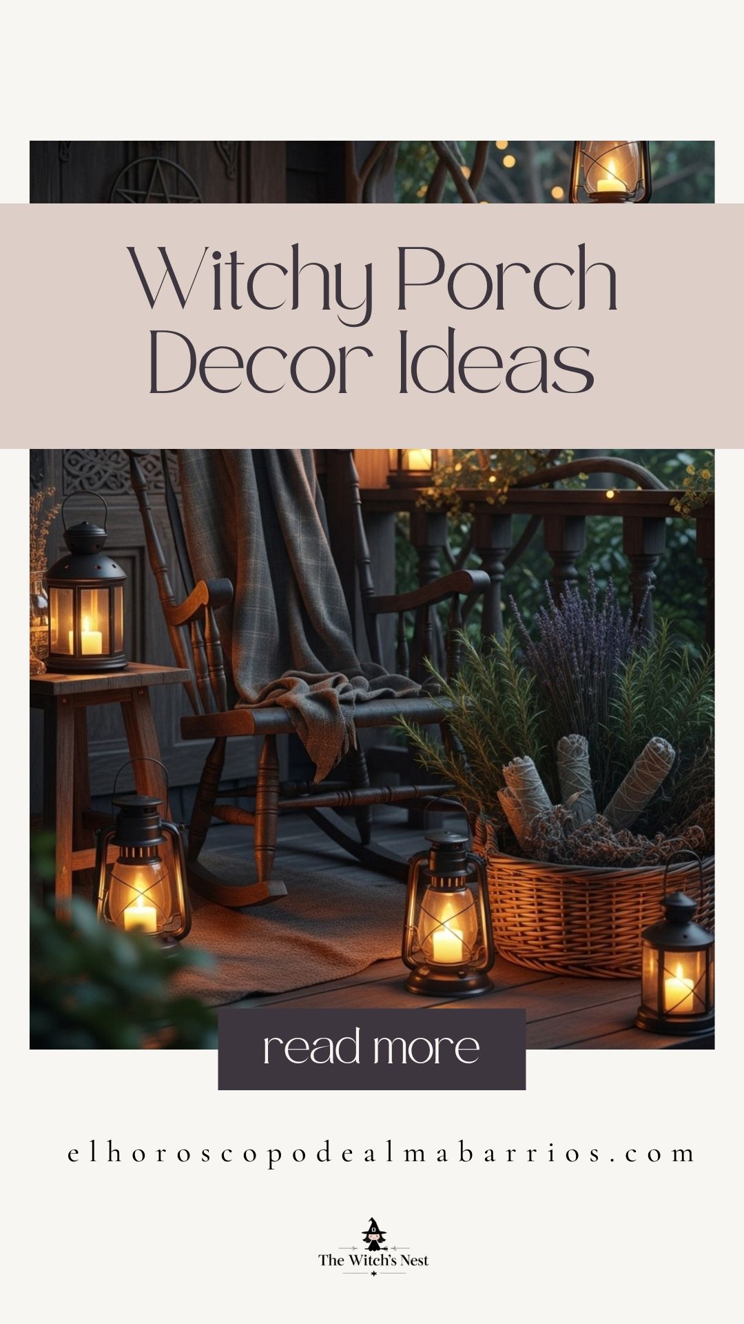 10 Witchy Porch Decor Ideas for Halloween - The Witch's Nest