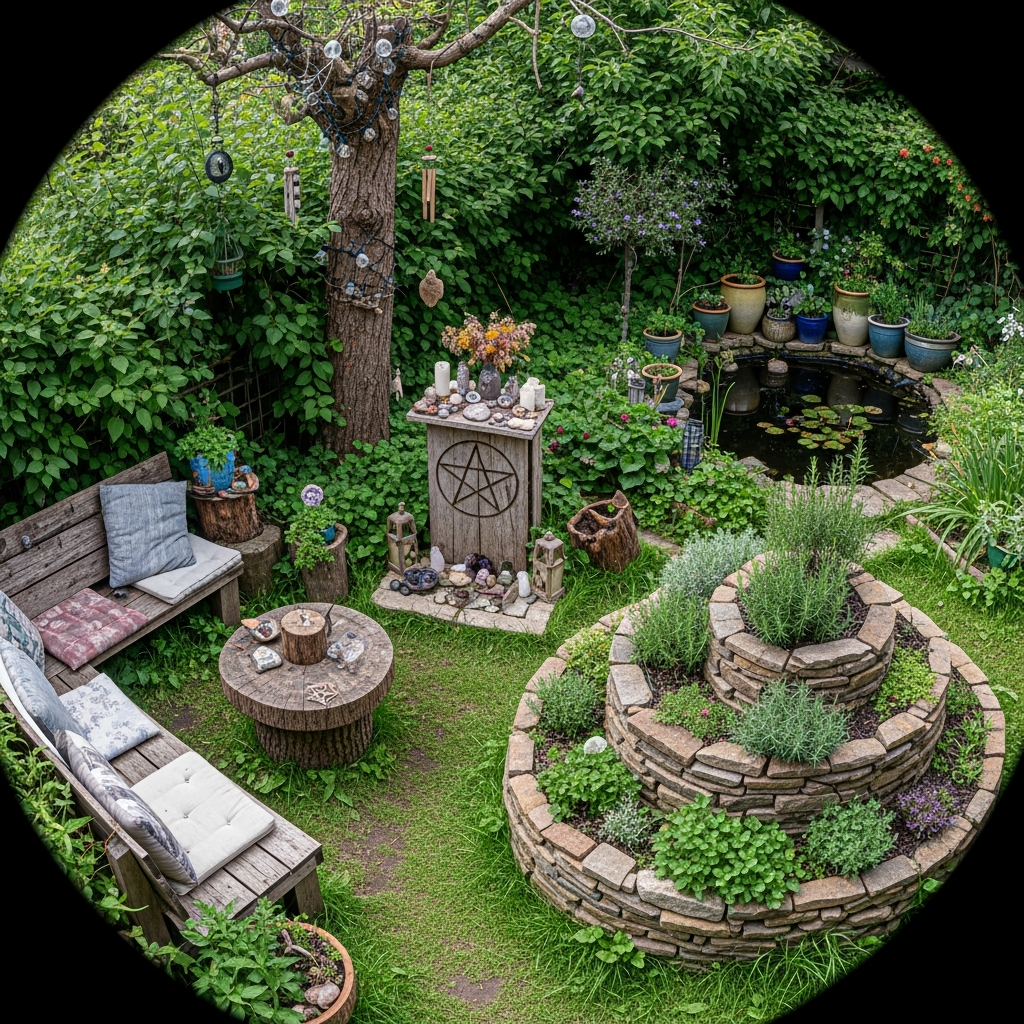 10 Enchanting Witchy Garden Ideas to Create Your Own Magical Sanctuary