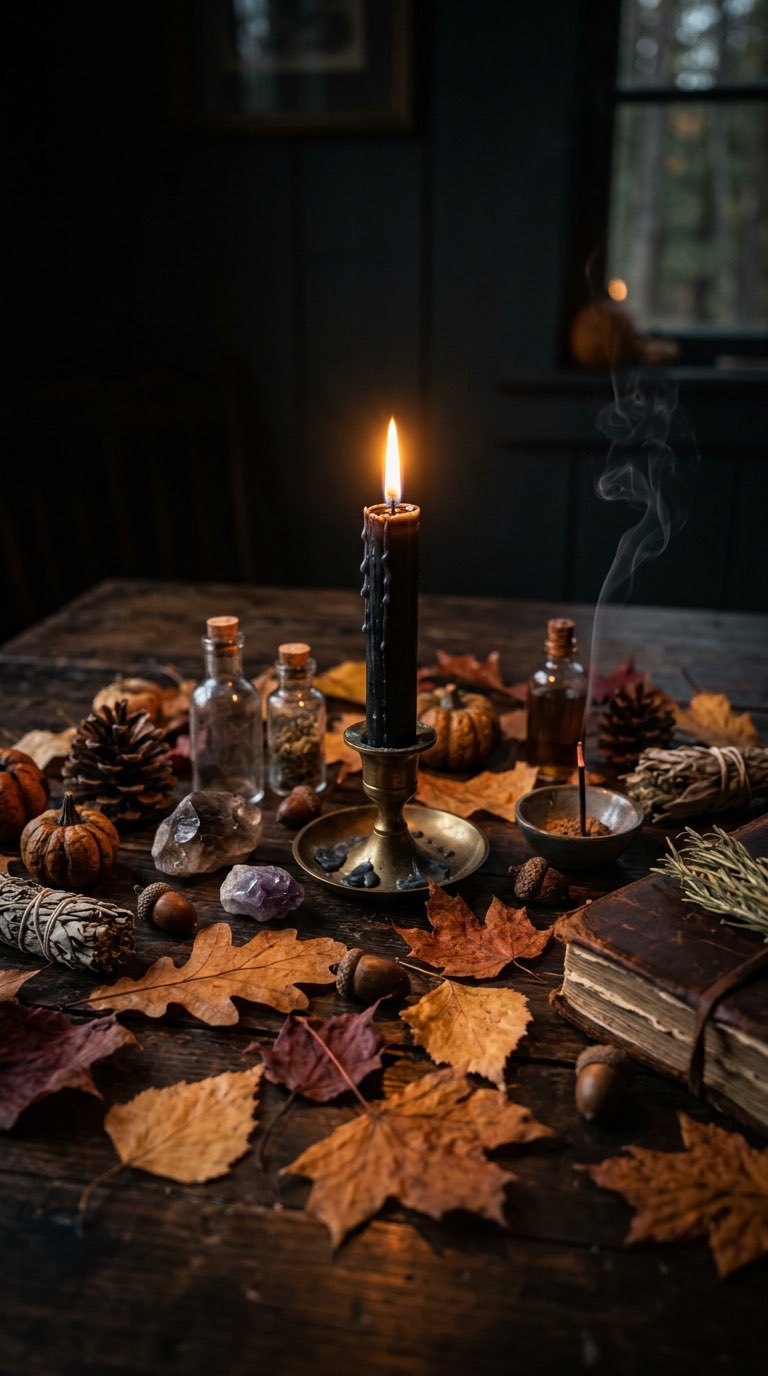 One Candle for Light - witchy decor idea