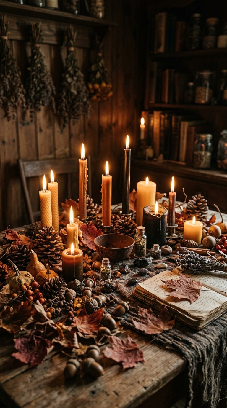 Natural Elements - witchy decor idea