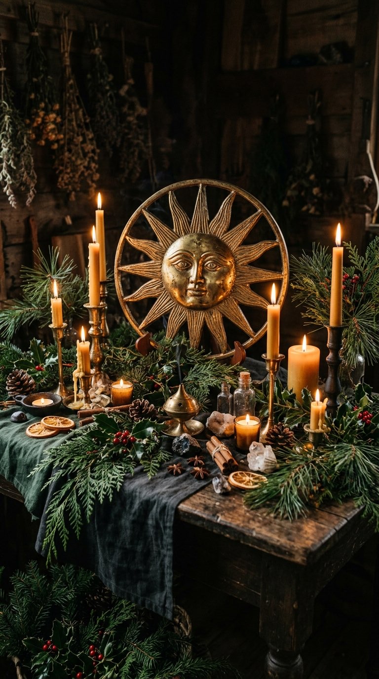 Sun Symbol Decor - witchy decor idea