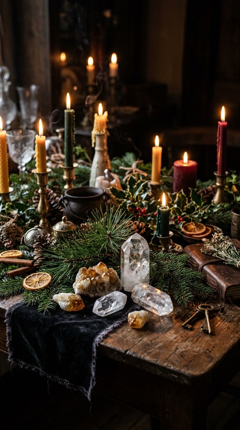 Crystal for the Sun - witchy decor idea