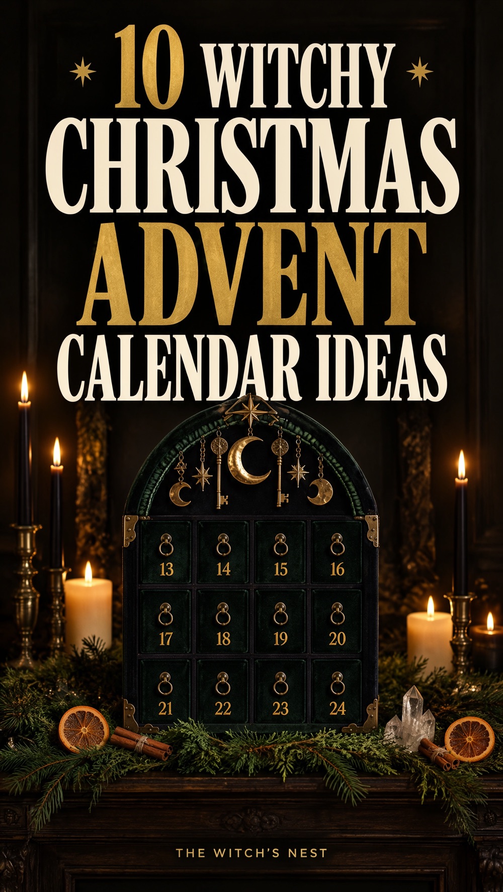 10 Witchy Christmas Advent Calendar Ideas for a Magical Countdown