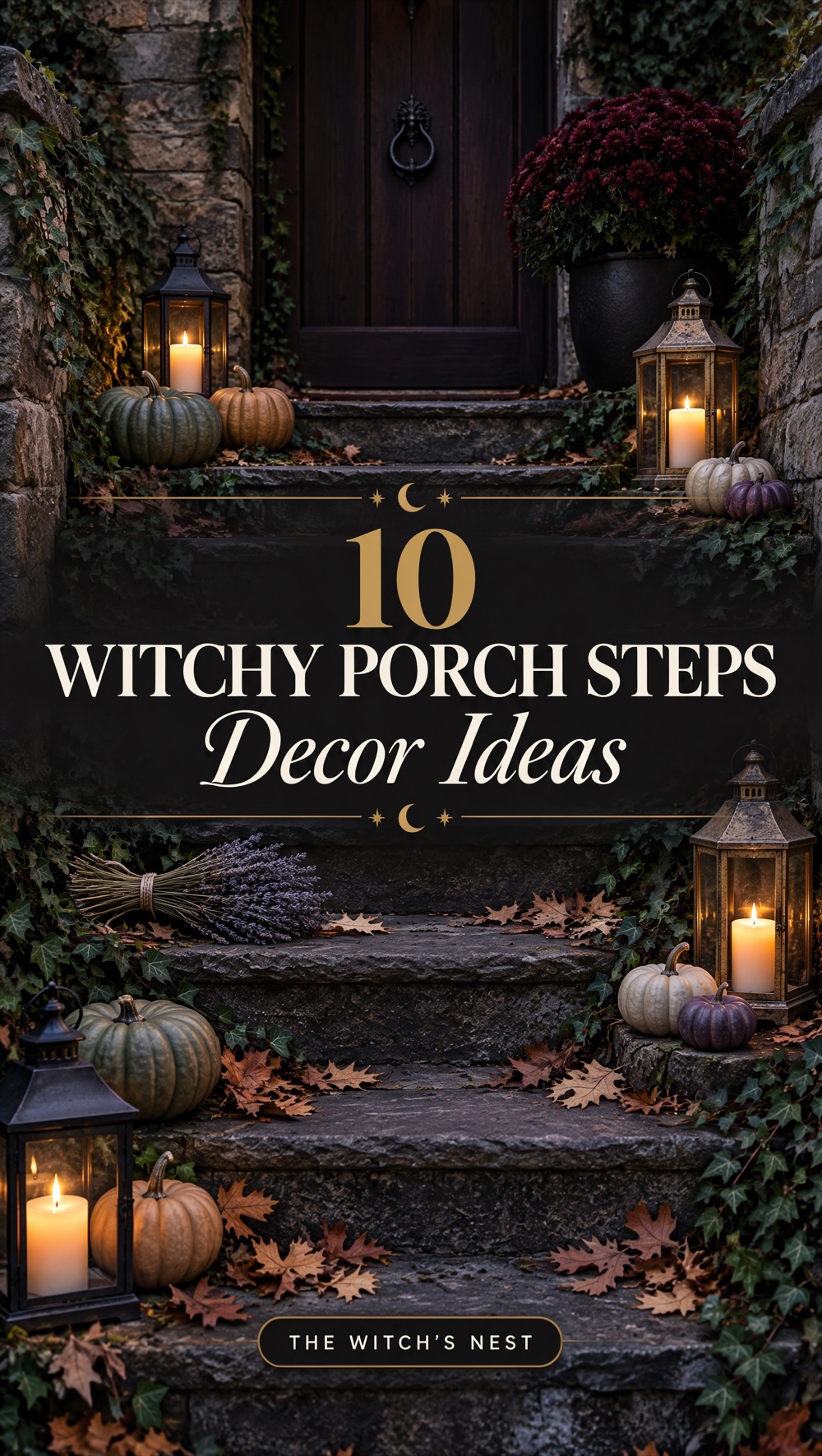 10 Witchy Porch Steps Decor Ideas for a Cozy, Enchanted Welcome