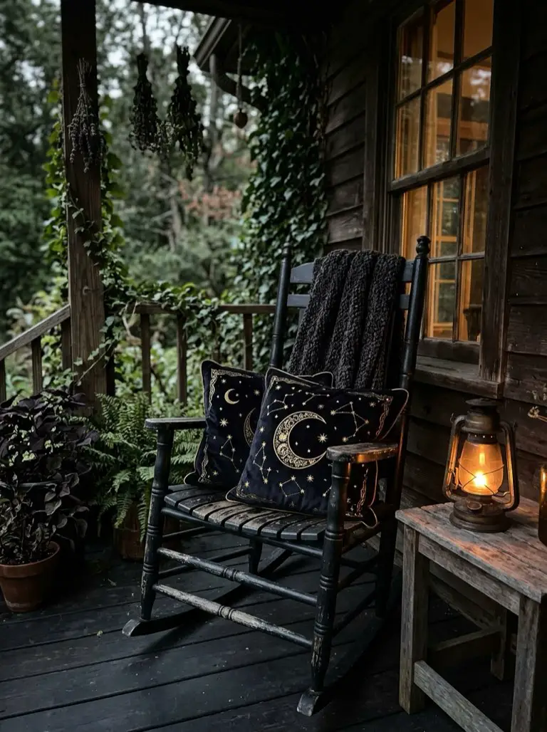Layer Celestial Pillows – witchy decor idea
